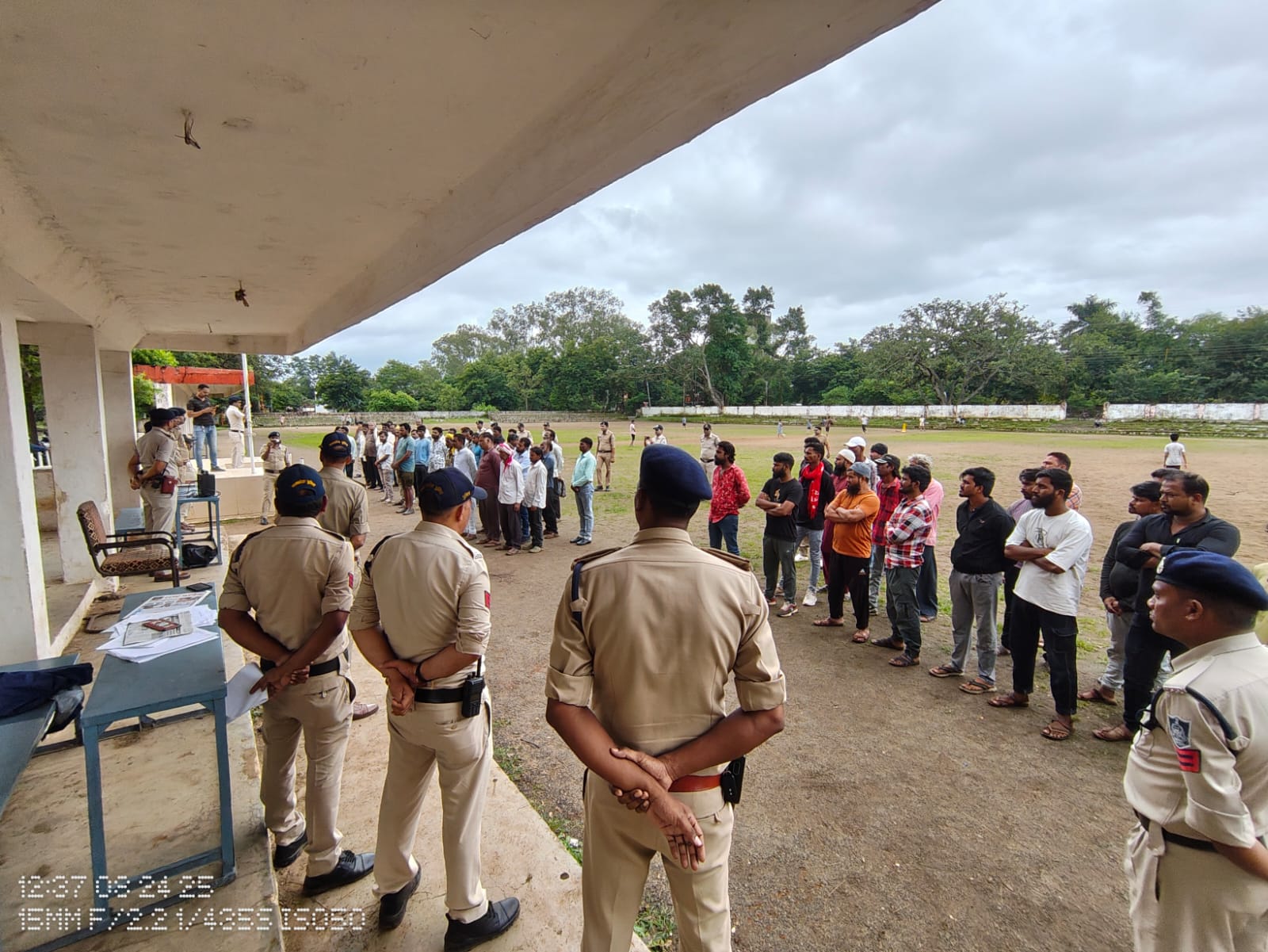 Seoni: Goonda parade of Seoni police, more than 80 accused involved in illegal activities were paraded