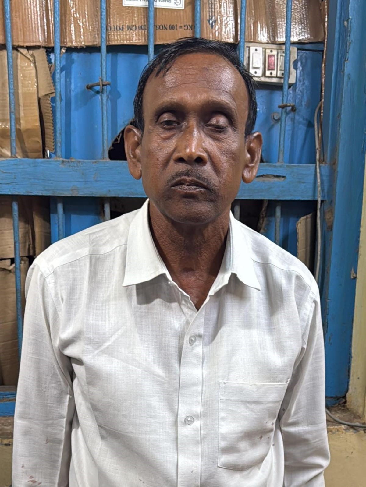 गिरफ्तार आरोपित जगन्नाथ जांगड़े।