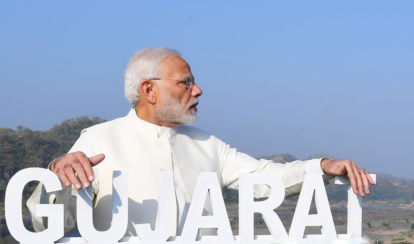 प्रधानमंत्री मोदी सोमवार से गुजरात के दो दिवसीय दौरे पर जाएंगे (फोटोः फाइल)