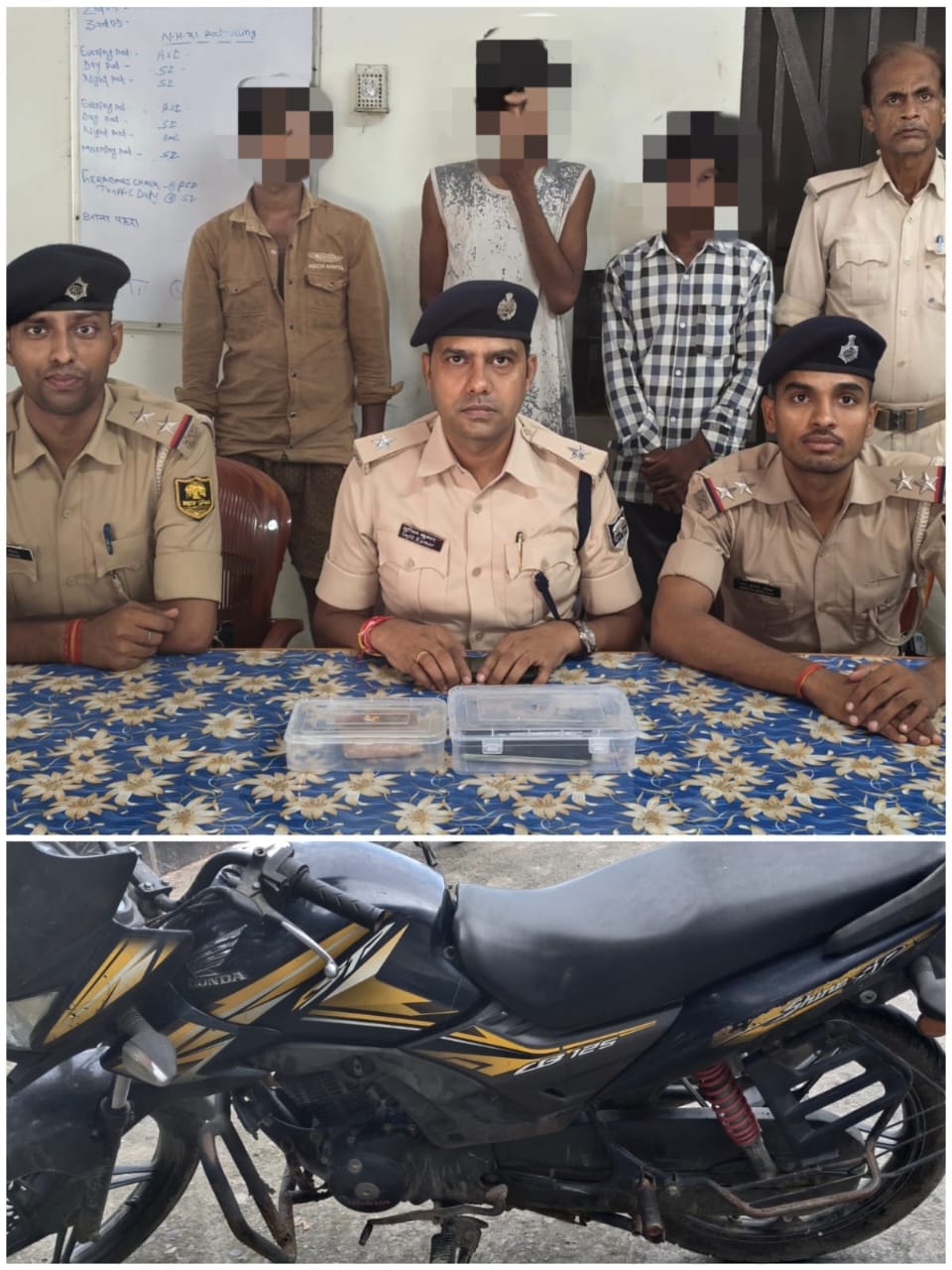 पुलिस के गिरफ्त में taskar पुलिस के गिरफ्त में taskar