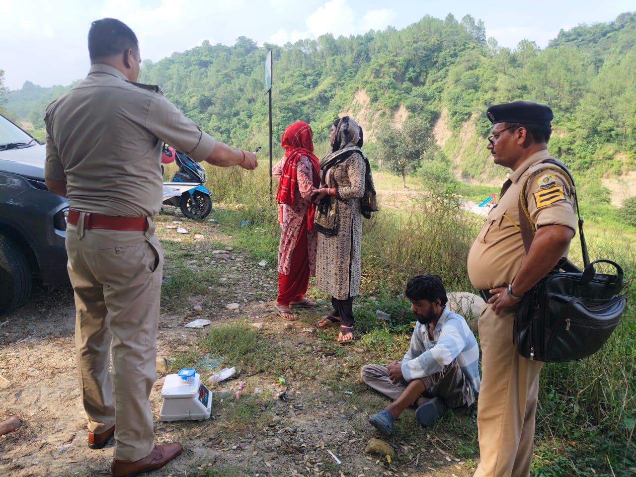 चिट्टे के मामले में पकड़ा गया आरोपी। चिट्टे के मामले में पकड़ा गया आरोपी।