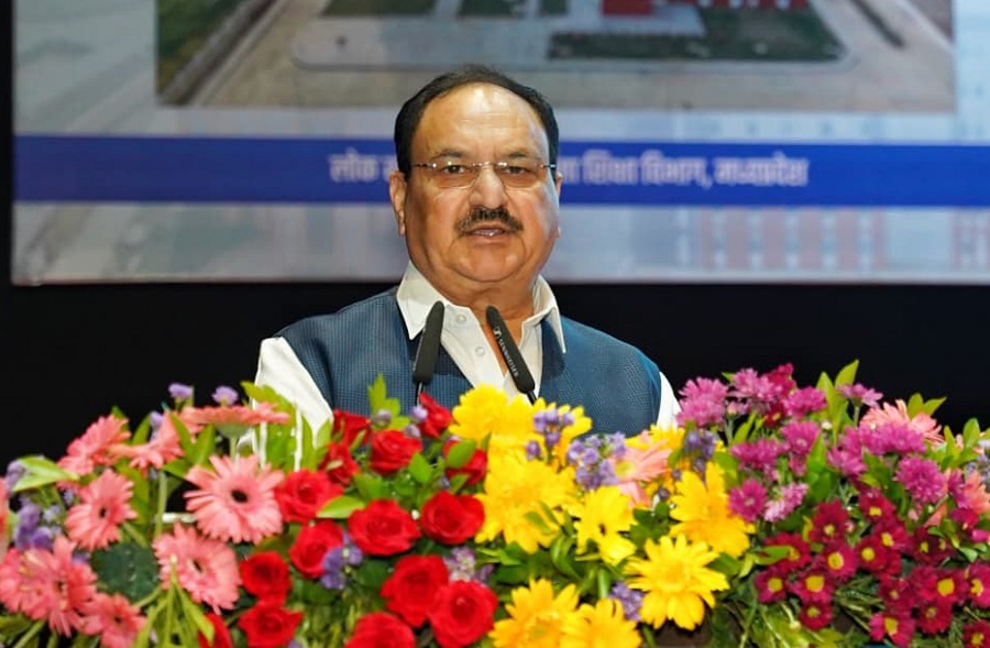केंद्रीय मंत्री नड्डा ने जबलपुर में चिकित्सा महाविद्यालयों के लोकार्पण और राष्ट्रीय स्वास्थ्य मिशन के नवाचार कार्यक्रम को संबोधित किया। केंद्रीय मंत्री नड्डा ने जबलपुर में चिकित्सा महाविद्यालयों के लोकार्पण और राष्ट्रीय स्वास्थ्य मिशन के नवाचार कार्यक्रम को संबोधित किया।