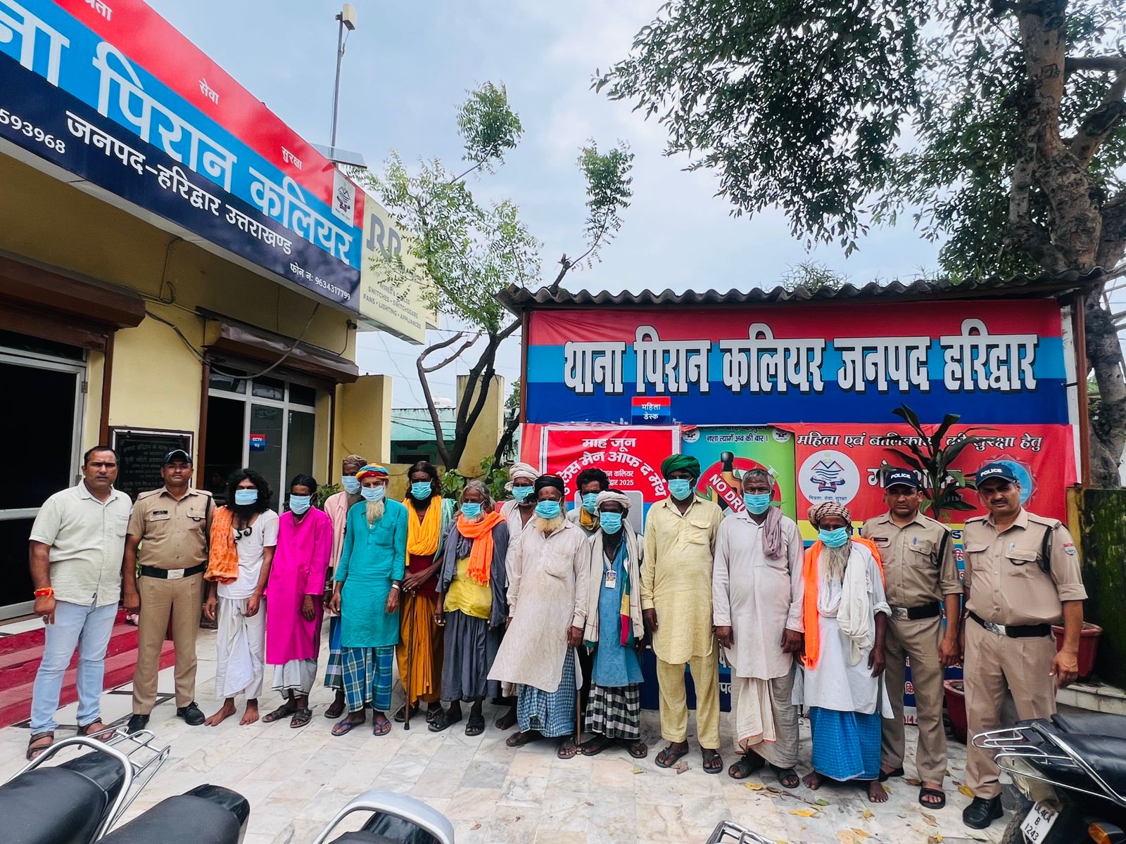 थाना  पिरान कलियर से गिरफ्तार ढोंगी बाबा
