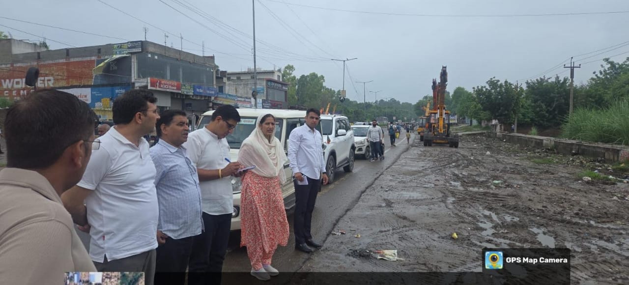 बहादुरगढ़ शहर में सफाई व्यवस्था का जायदा लेते नगर परिषद के अधिकारी व साथ में मौजूद नगर परिषद चेयरपर्सन सरोज राठी। बहादुरगढ़ शहर में सफाई व्यवस्था का जायदा लेते नगर परिषद के अधिकारी व साथ में मौजूद नगर परिषद चेयरपर्सन सरोज राठी।