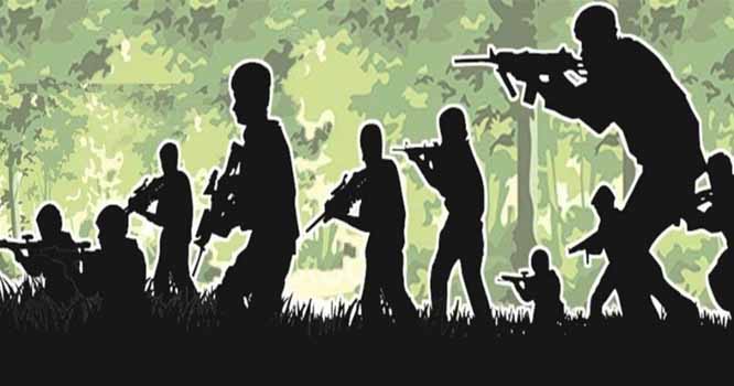 मुठभेड़ 4 नकसली ढेर मुठभेड़ 4 नकसली ढेर