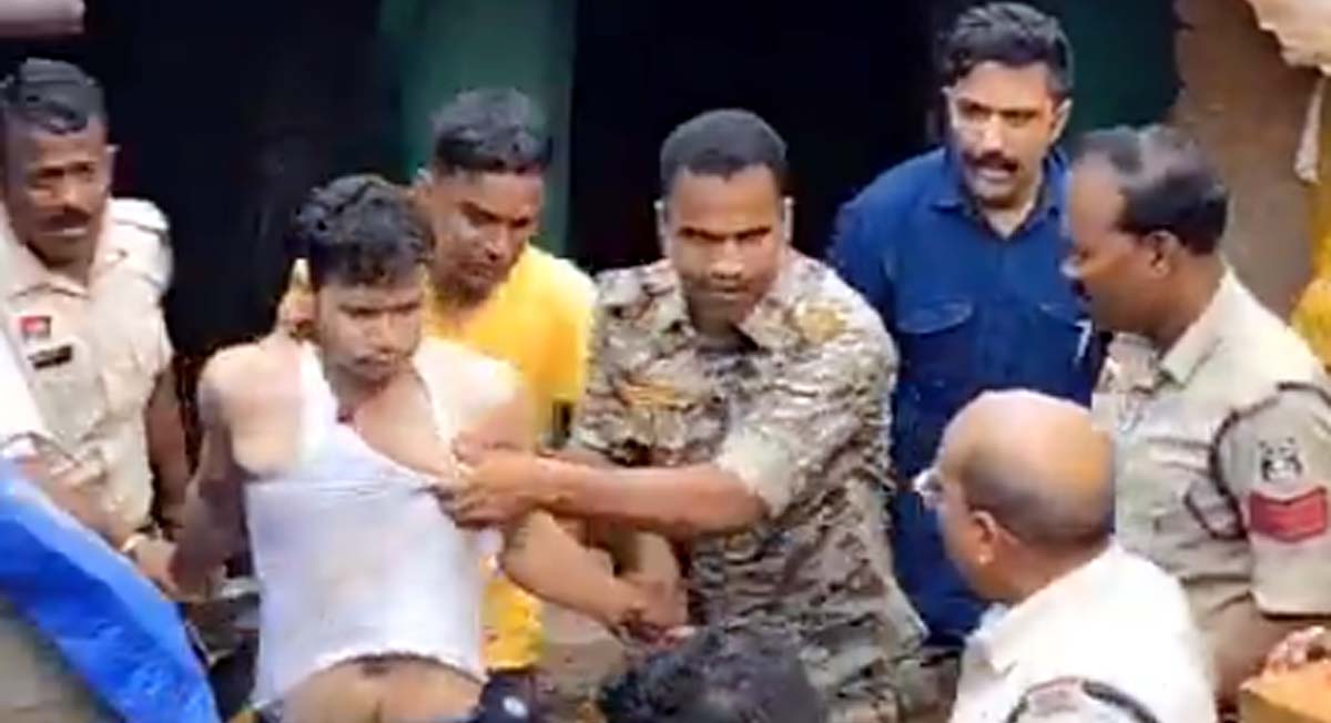 गिरफ्तार आराेपित जीतराम यादव