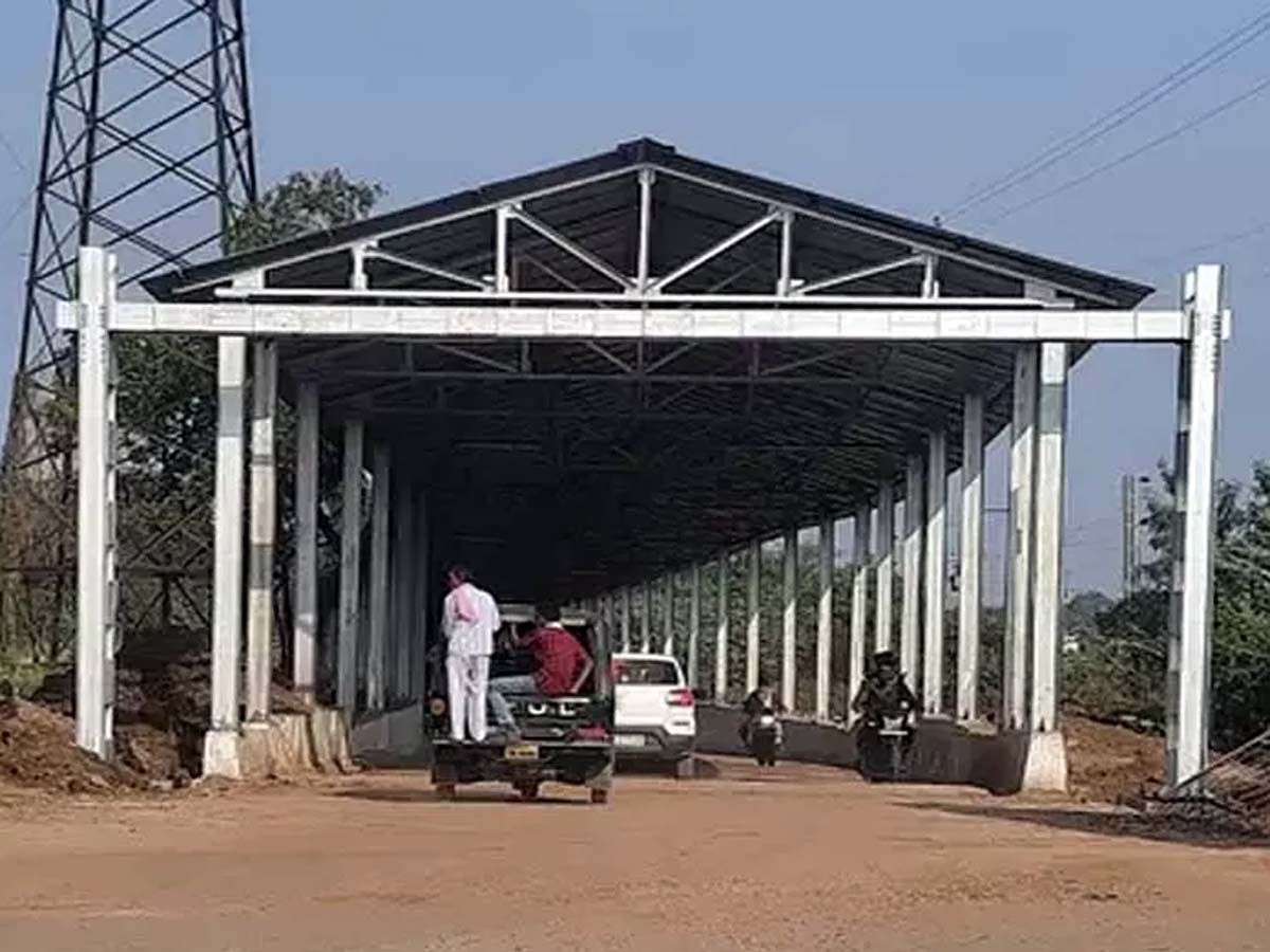भिलाई -3 का सिरसा गेट रेलवे अंडर ब्रिज फाइल फाेटाे