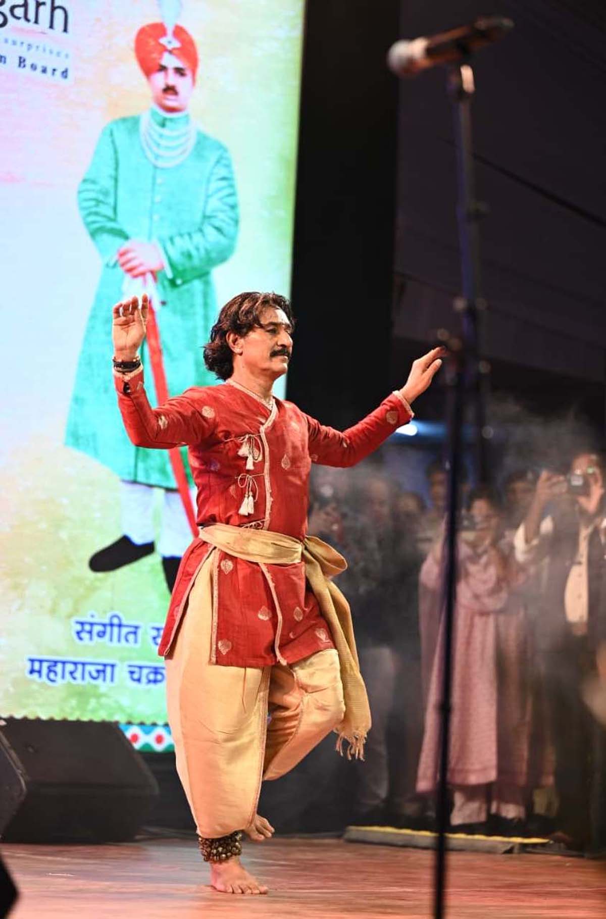 पंडित राजेंद्र गंगानी की कथक प्रस्तुति