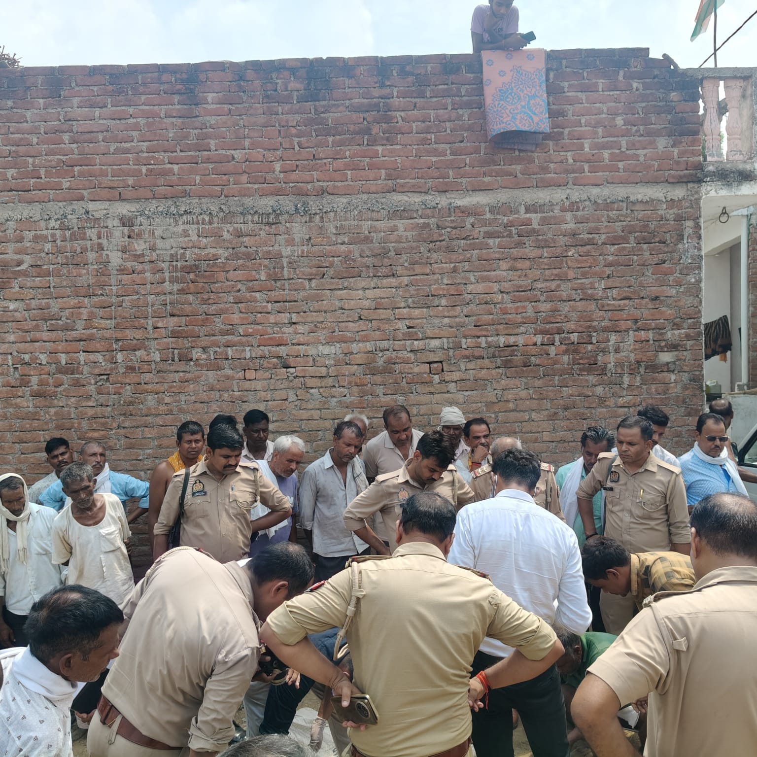 घटना पर पुलिस घटना पर पुलिस