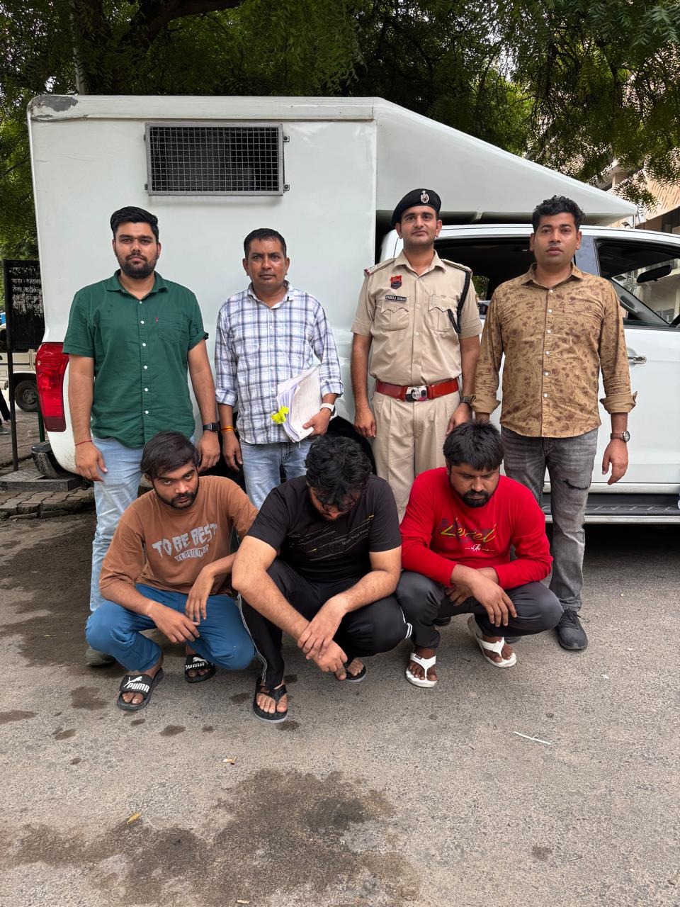 गिरफ्तार किए गए आरोपित गिरफ्तार किए गए आरोपित