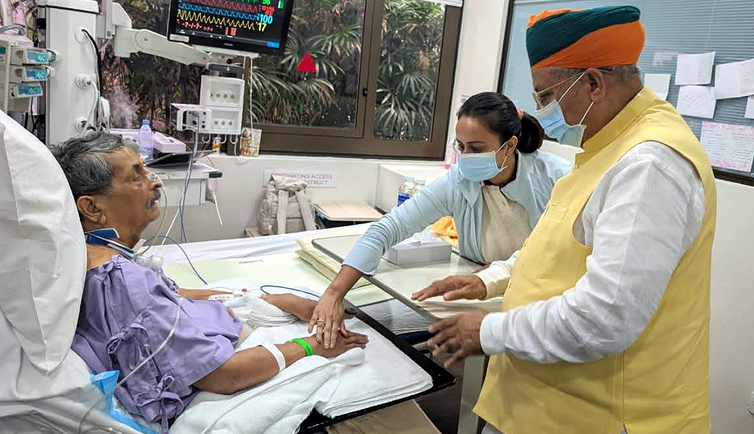 केंद्रीय मंत्री मेघवाल ने सिंगापुर में पूछी पूर्व राज्यसभा सांसद आर.के.सिन्हा की कुशलक्षेम केंद्रीय मंत्री मेघवाल ने सिंगापुर में पूछी पूर्व राज्यसभा सांसद आर.के.सिन्हा की कुशलक्षेम