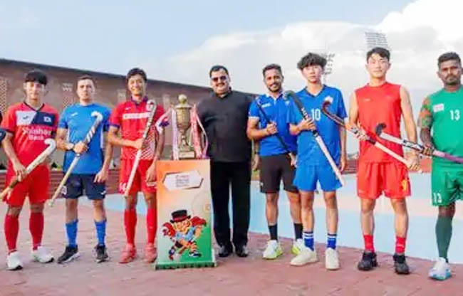 सोनीपत: एशिया कप हाकी में शामिल हरियाणा के खिलाड़ी सोनीपत: एशिया कप हाकी में शामिल हरियाणा के खिलाड़ी