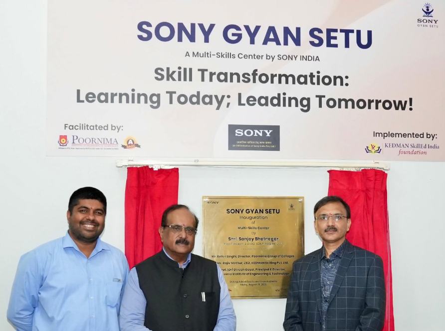 कौशल विकास और रोजगार के माध्यम से 200 से अधिक वंचित युवाओं को सशक्त करेगी ‘सोनी ज्ञान सेतु’ की पहल कौशल विकास और रोजगार के माध्यम से 200 से अधिक वंचित युवाओं को सशक्त करेगी ‘सोनी ज्ञान सेतु’ की पहल