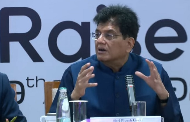 भारत बिल्डकॉन 2026 के उद्घाटन समारोह को संबोधित करते पीयूष गोयल भारत बिल्डकॉन 2026 के उद्घाटन समारोह को संबोधित करते पीयूष गोयल