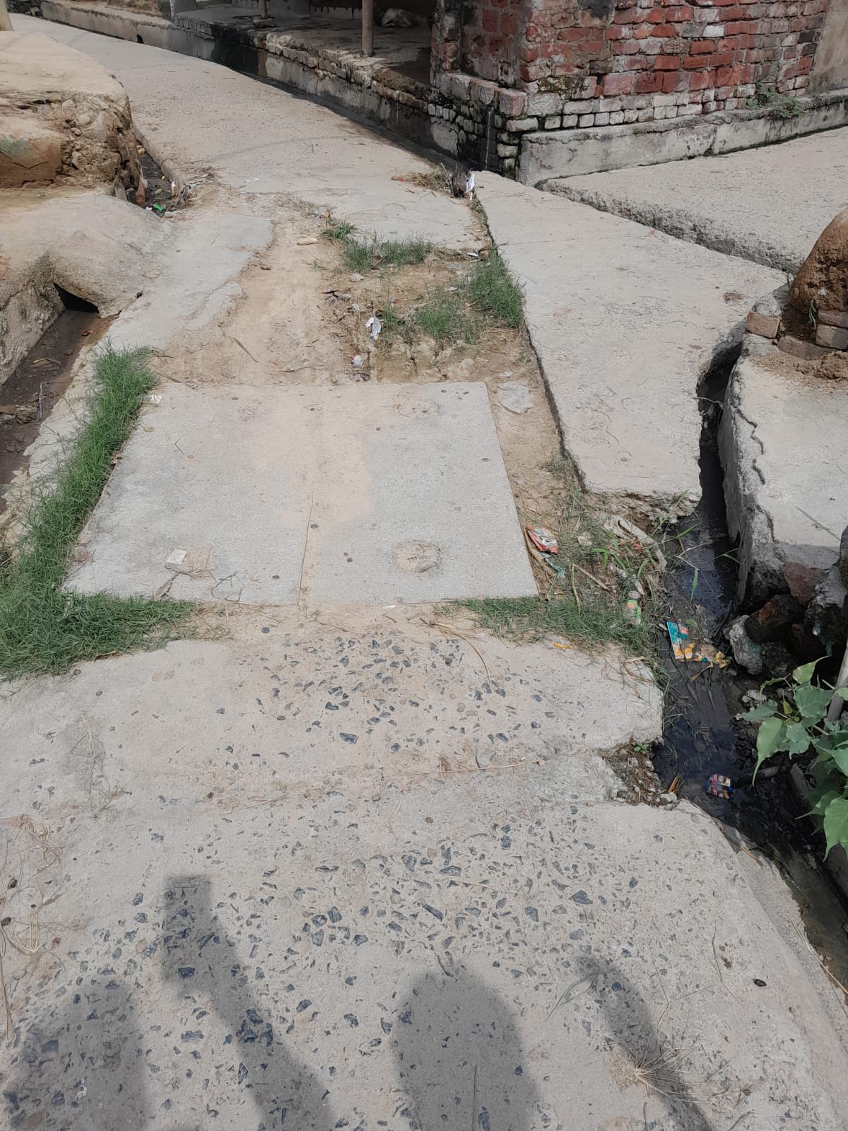 फोटो (03) गांव खुदी पड़ी गालिया
