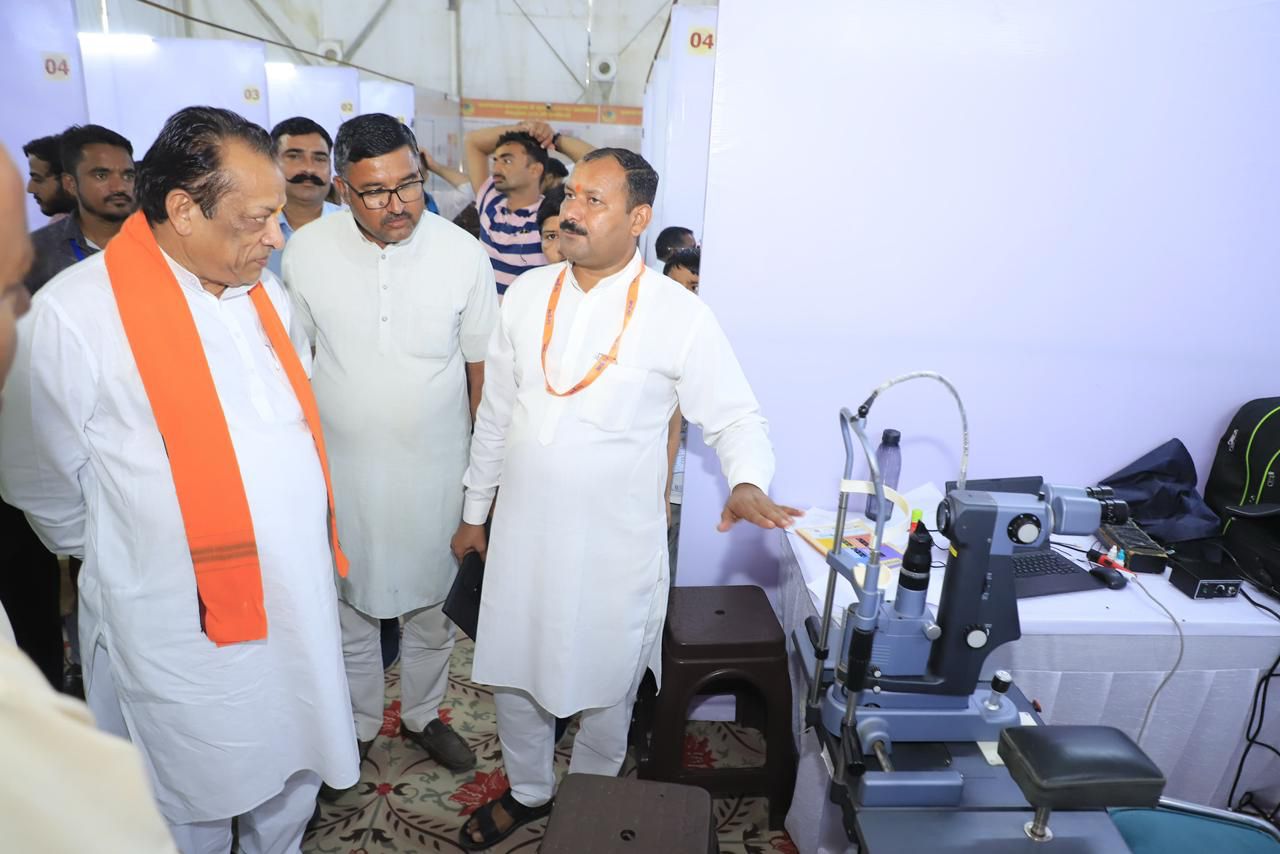 चिकित्सा से जुड़ा सेवा कार्य ही ईश्वर की आराधना : देवस्थान मंत्री कुमावत चिकित्सा से जुड़ा सेवा कार्य ही ईश्वर की आराधना : देवस्थान मंत्री कुमावत