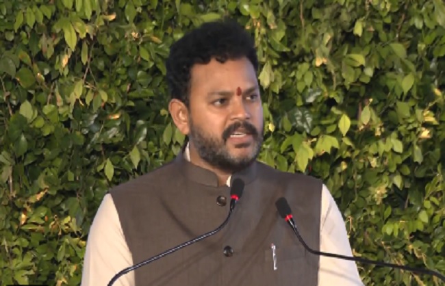 नारेडको के 17वें राष्ट्रीय सम्मेलन को संबोधित करते के. राममोहन नायडू नारेडको के 17वें राष्ट्रीय सम्मेलन को संबोधित करते के. राममोहन नायडू