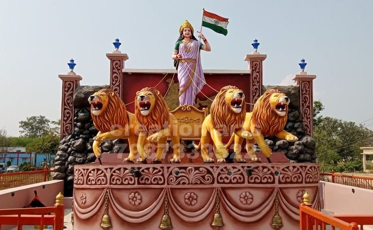 पंडाल की तस्वीर पंडाल की तस्वीर