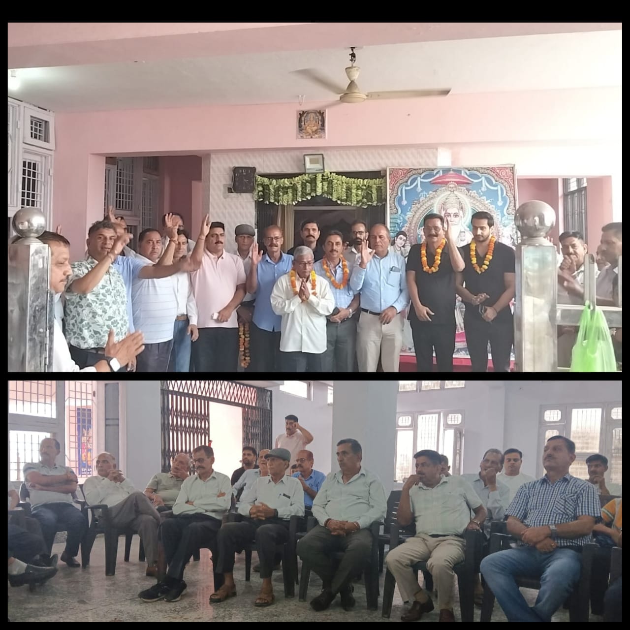 The executive committee of Tehsil Vishwakarma Sabha was formed unanimously The executive committee of Tehsil Vishwakarma Sabha was formed unanimously