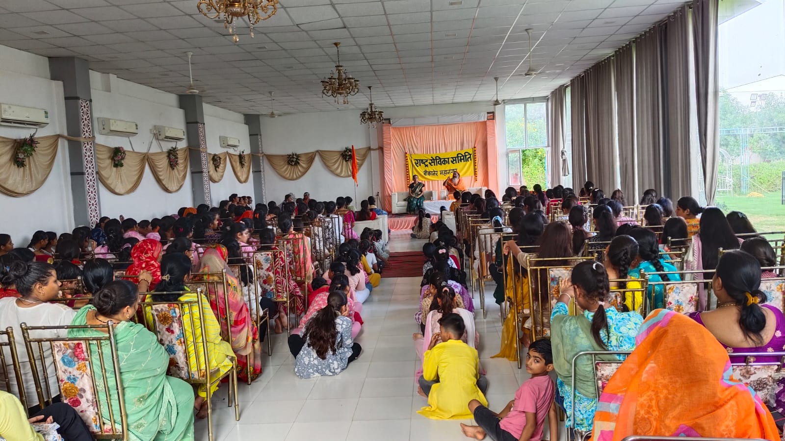 राष्ट्र सेविका समिति का सामाजिक सद्भाव मिलन में बाेले विमर्शानंद जी, स्त्री राष्ट्र की आधारशिला राष्ट्र सेविका समिति का सामाजिक सद्भाव मिलन में बाेले विमर्शानंद जी, स्त्री राष्ट्र की आधारशिला