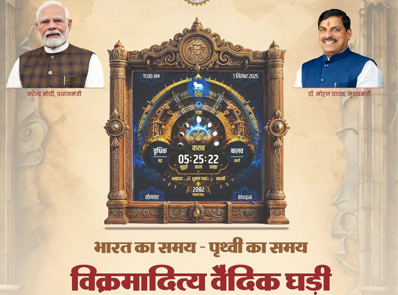 विक्रमादित्य वैदिक घड़ी विक्रमादित्य वैदिक घड़ी