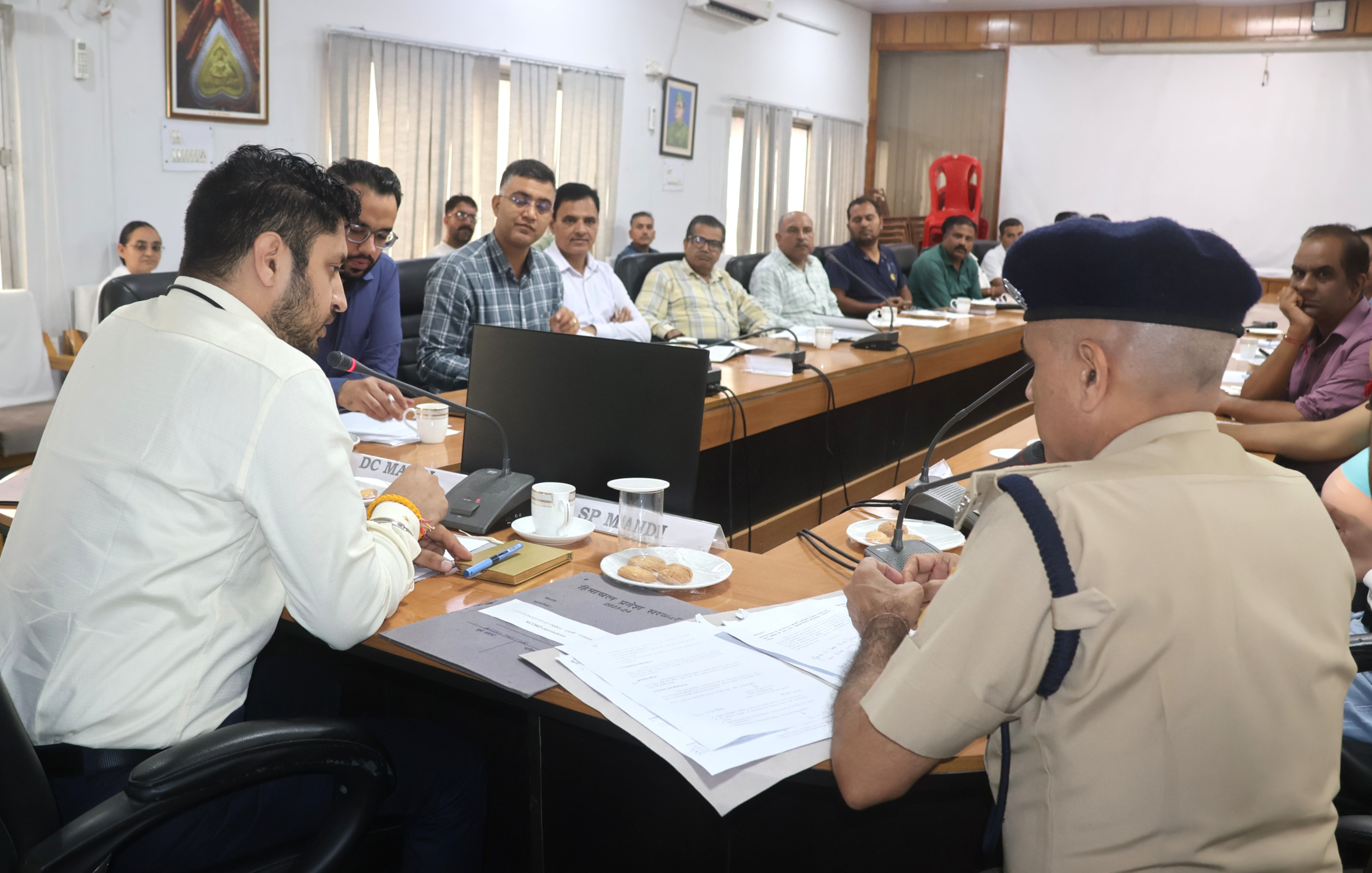 जिला स्तरीय एनकोर्ड समिति की बैठक। जिला स्तरीय एनकोर्ड समिति की बैठक।