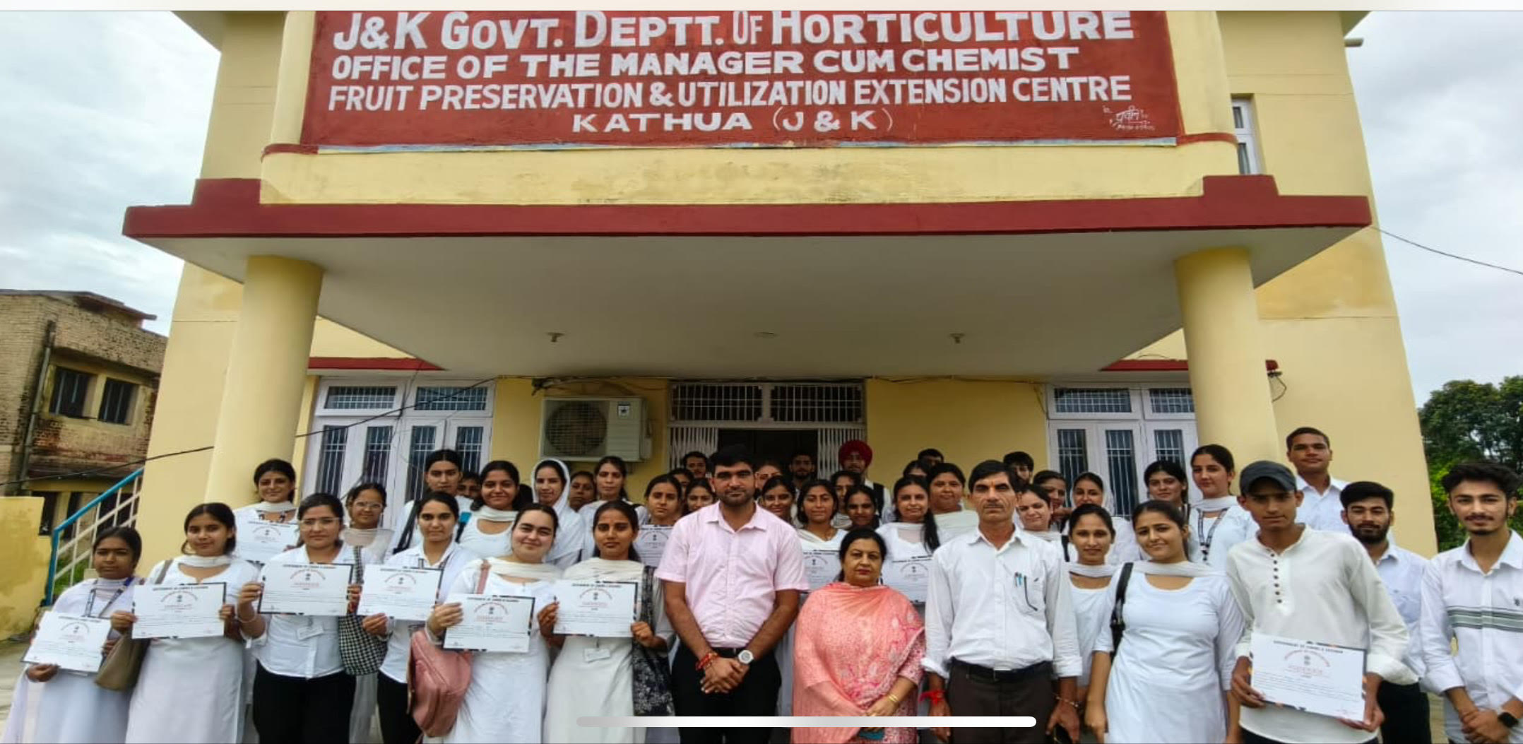 One month internship program successfully concluded at GDC Kathua One month internship program successfully concluded at GDC Kathua