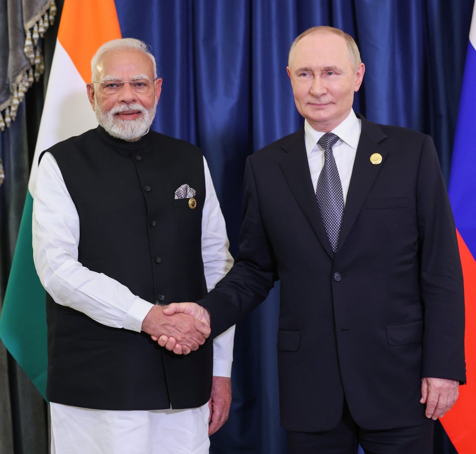 प्रधानमंत्री मोदी और रूस के राष्ट्रपति पुतिन