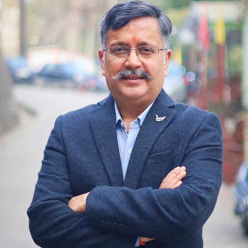 कांगड़ा जिला भाजपा अध्यक्ष सचिन शर्मा। कांगड़ा जिला भाजपा अध्यक्ष सचिन शर्मा।