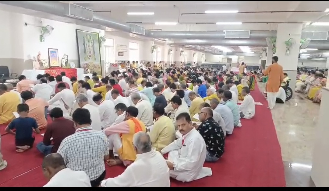 850 साधकों का भजन कीर्तन, सुन्दर काण्ड पाठ