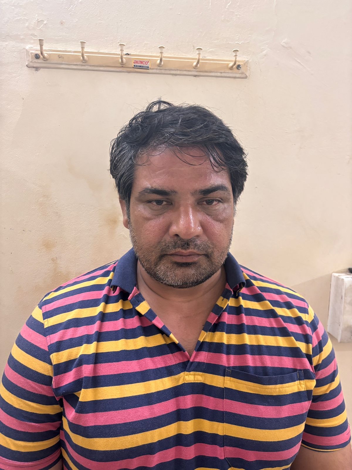 गिरफ्तार किया गया हत्यारोपी गिरफ्तार किया गया हत्यारोपी