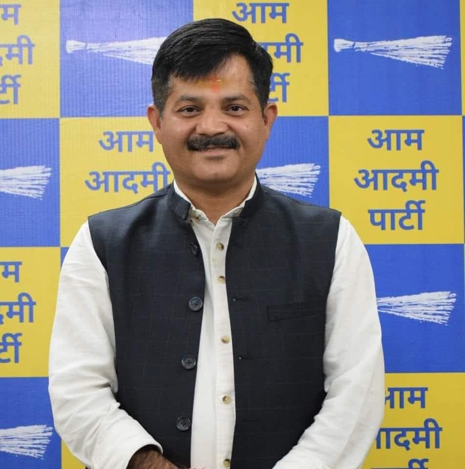 आम आदमी पार्टी ने राष्ट्रीय प्रवक्ता घनेंद्र भारद्वाज को नियुक्त किया राजस्थान का सह प्रभारी