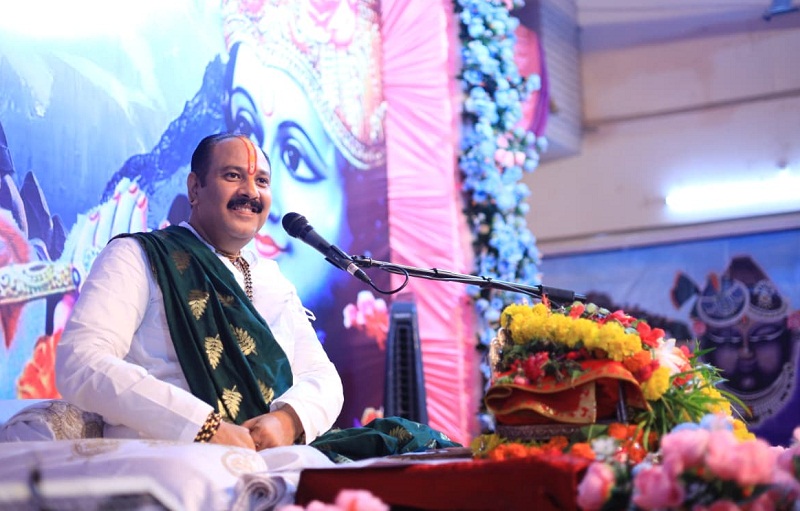 सीहोर में आयोजित सात दिवसीय भागवत कथा सीहोर में आयोजित सात दिवसीय भागवत कथा