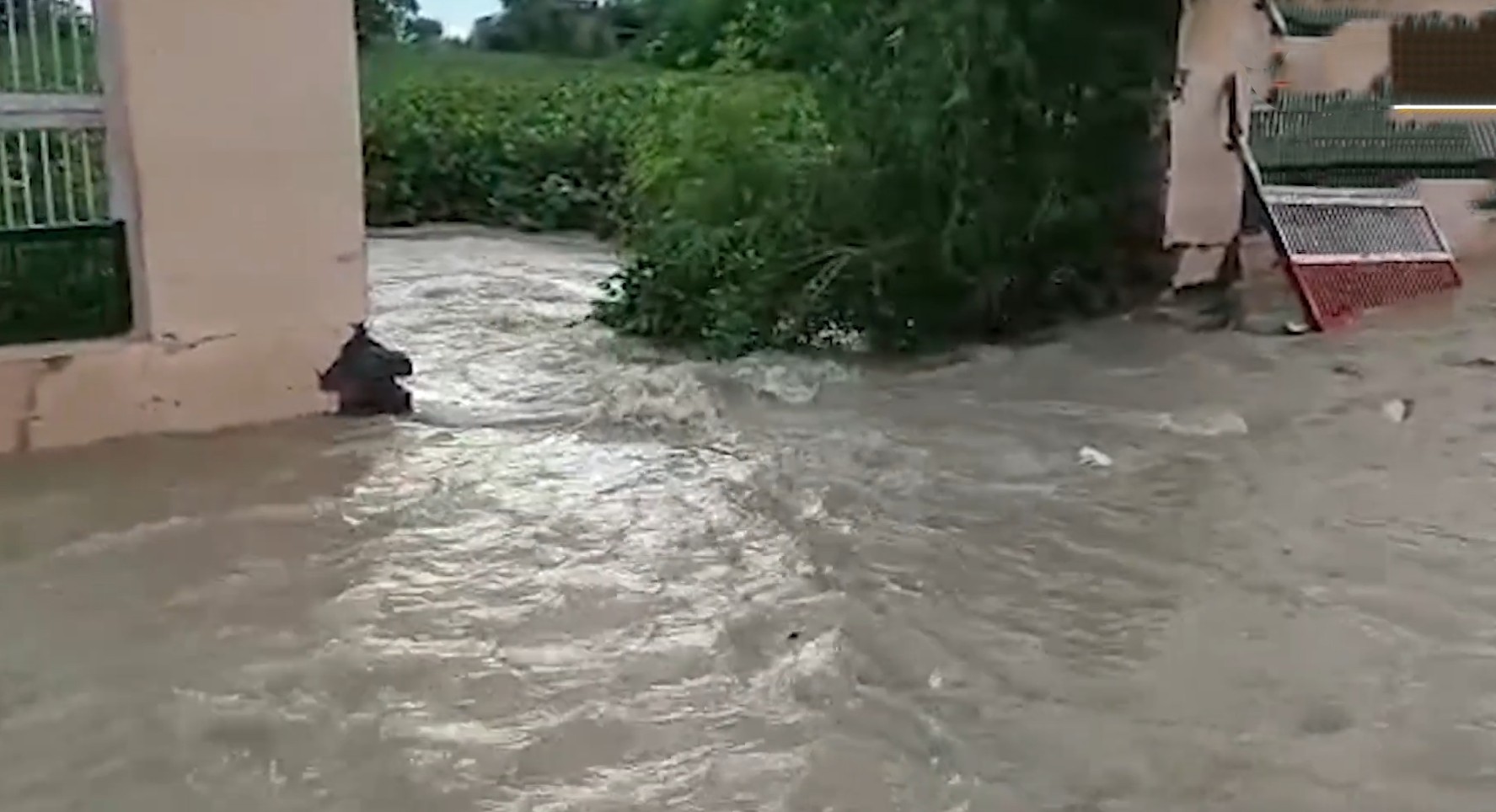 पानीपत में भारी बारिश से शहर हुआ जलमग्न