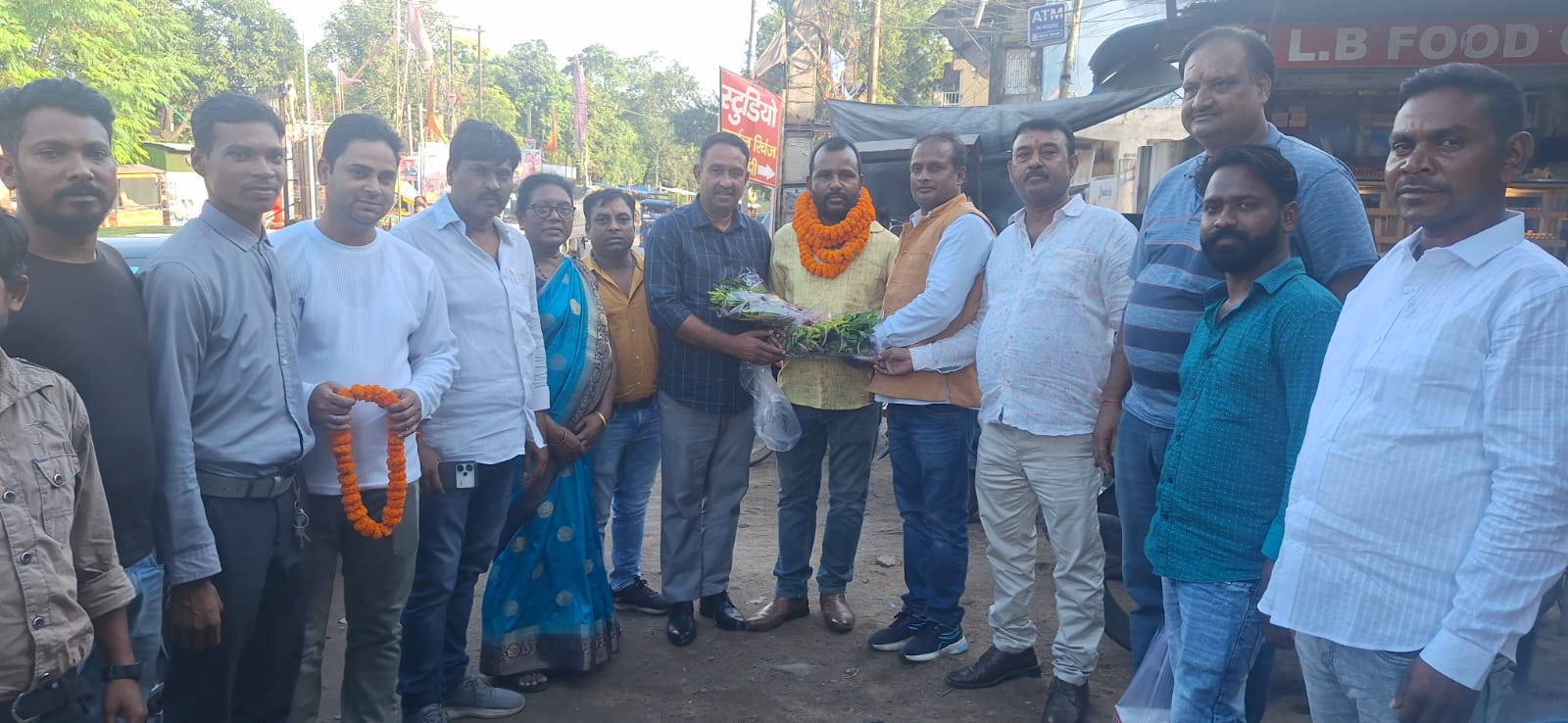 रणधीर गुप्ता का हुआ स्वागत रणधीर गुप्ता का हुआ स्वागत