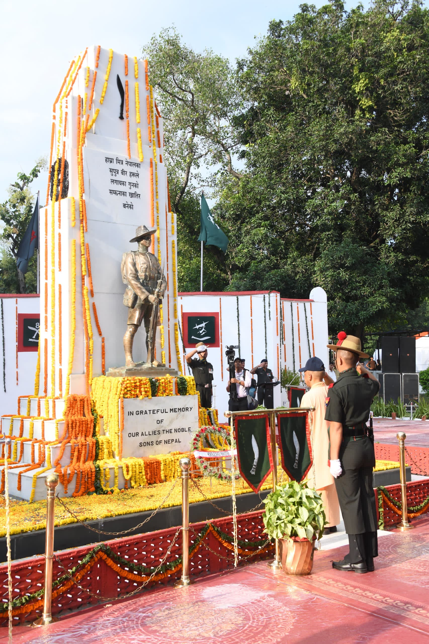 सीएम योगी ने गोरखपुर में किया गोरखा युद्ध स्मारक के सौंदर्यीकरण कार्य और संग्रहालय निर्माण का शिलान्यास* सीएम योगी ने गोरखपुर में किया गोरखा युद्ध स्मारक के सौंदर्यीकरण कार्य और संग्रहालय निर्माण का शिलान्यास*