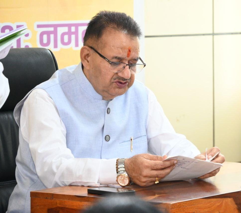 कृषि मंत्री गणेश जोशी। कृषि मंत्री गणेश जोशी।