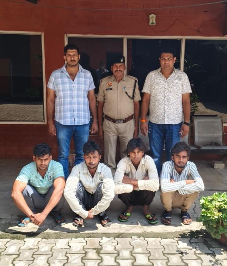 पानीपत में युवक पर हमला कर हत्या मामले में पकड़े गए आरोपी