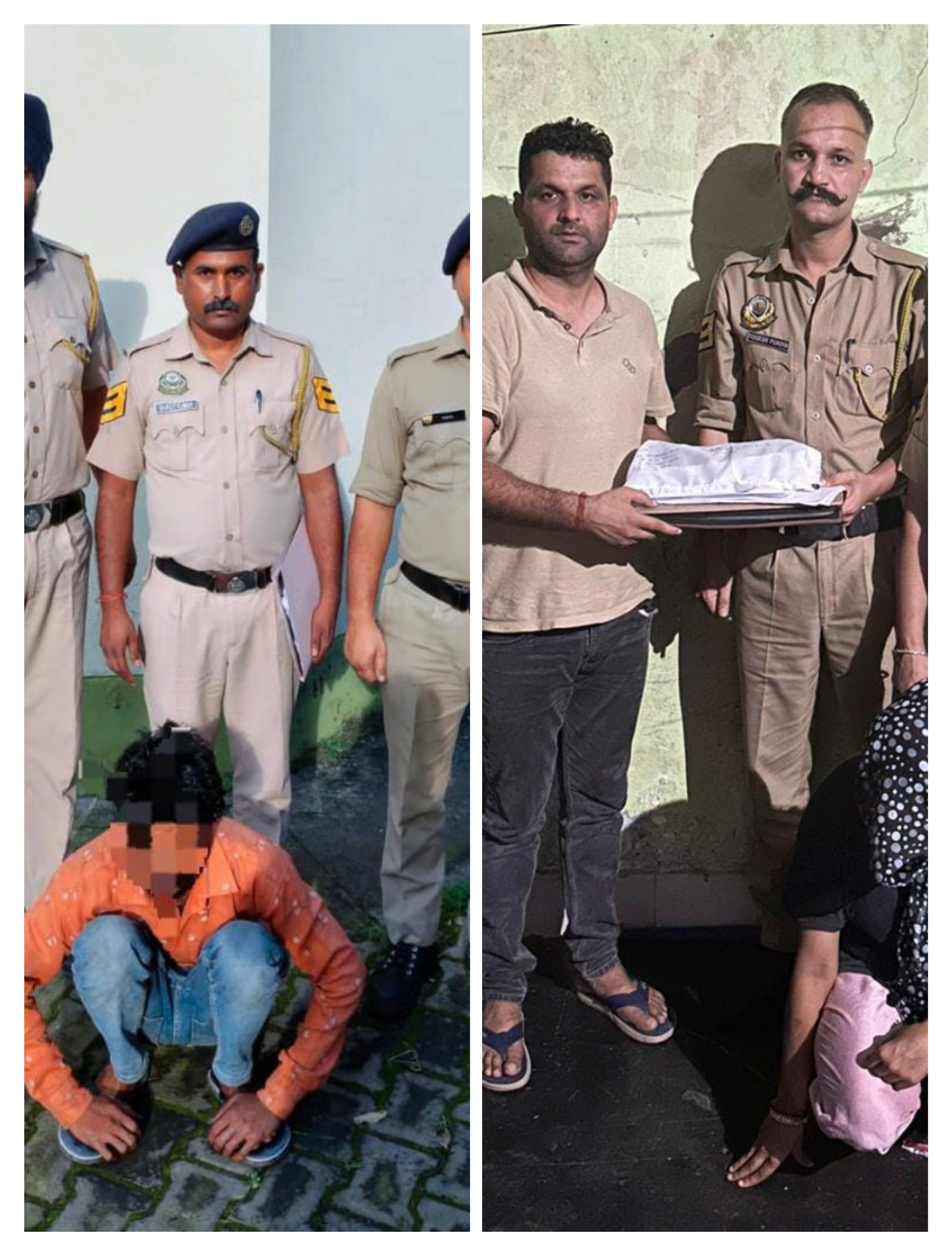 पांवटा साहिब में स्मैक और प्रतिबंधित कैप्सूल के साथ महिला सहित दो गिरफ्तार, 2 अलग-अलग मामलों में कार्रवाई