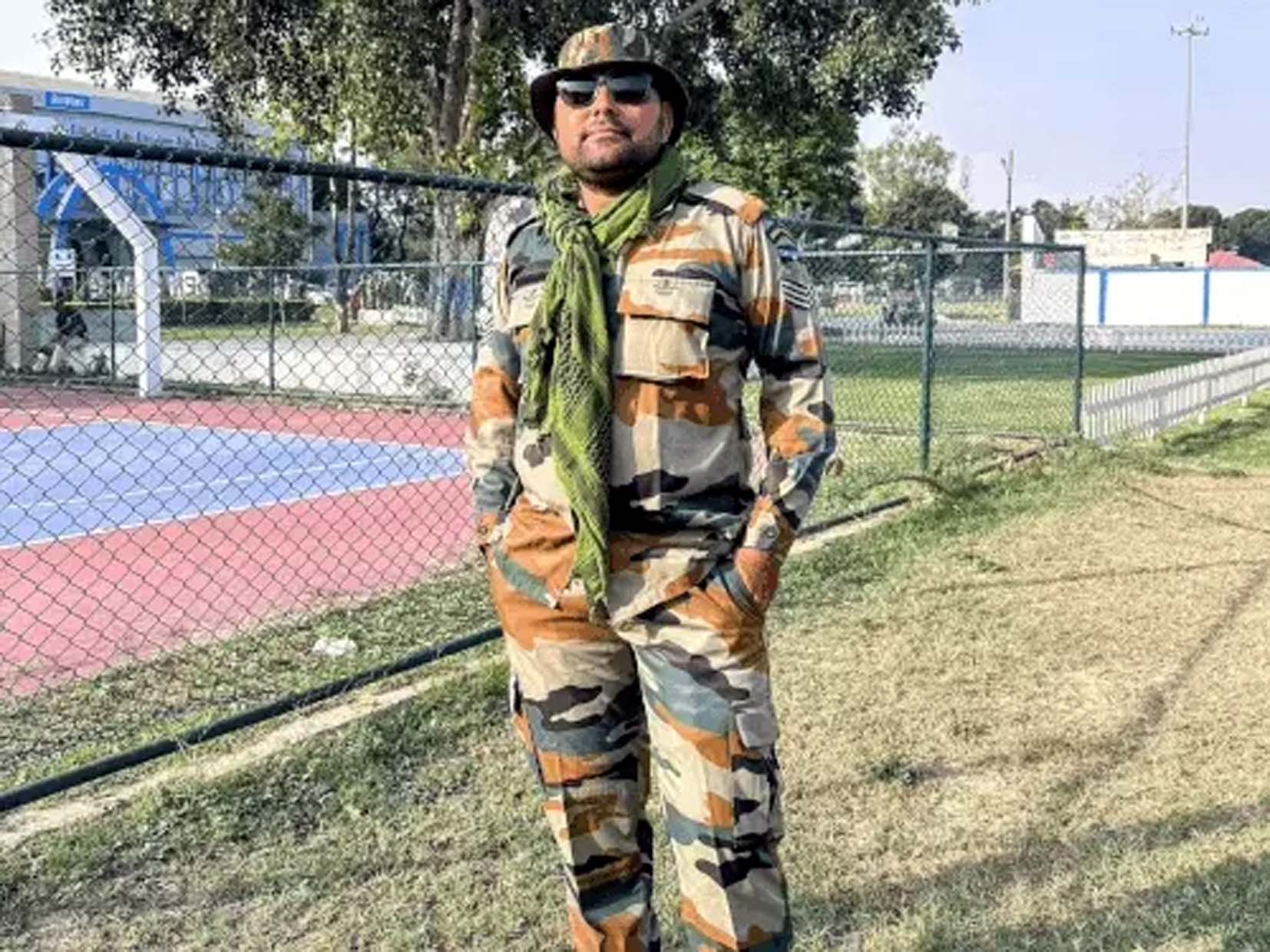 हिसार का जवान भले सिंह। हिसार का जवान भले सिंह।