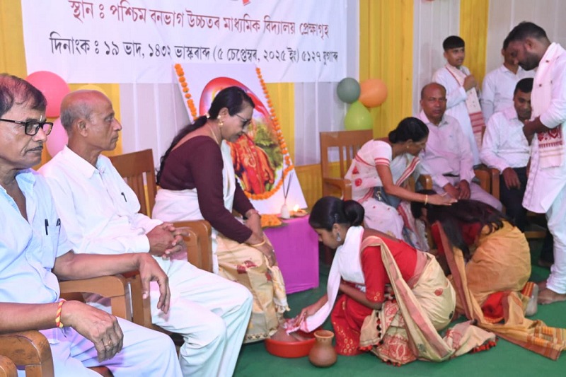 Image related to the Pragya Organises ‘Guru Pujan’ Across Assam Image related to the Pragya Organises ‘Guru Pujan’ Across Assam