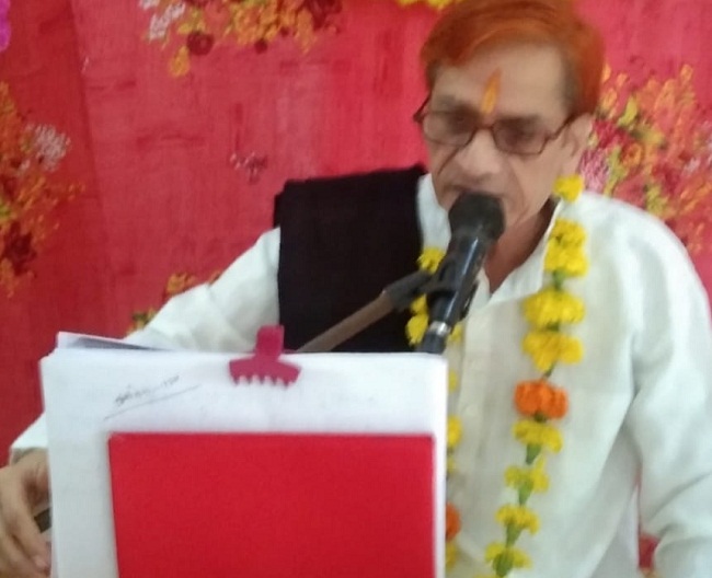 कथावाचक डॉ. उमेशचन्द्र शर्मा