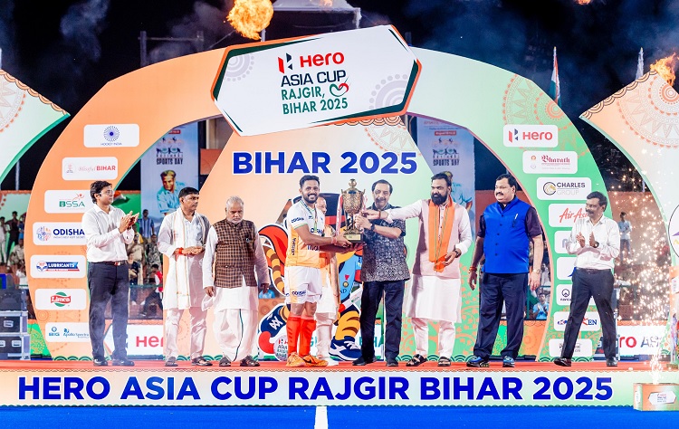 भारत ने कोरिया को हराकर जीता एशिया कप 2025 भारत ने कोरिया को हराकर जीता एशिया कप 2025