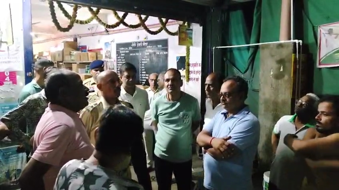 मौके पर पहुंचे पुलिस अधीक्षक