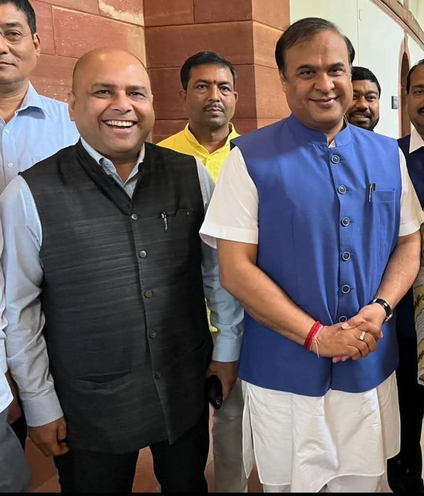 Image shared by Assam CM Dr Himanta Biswa Sarma. Image shared by Assam CM Dr Himanta Biswa Sarma.