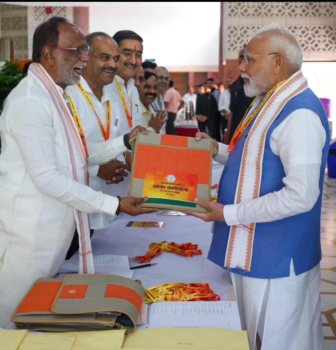 सांसद कार्यशाला में प्रधानमंत्री मोदी