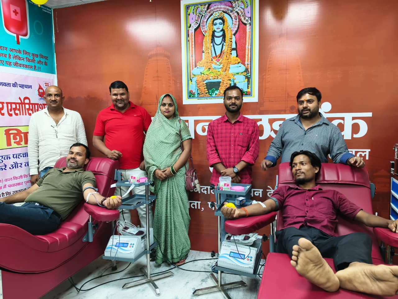 यूथ युटिल वेलफेयर एसोसिएशन एवं रोटरेक्ट क्लब के संयुक्त तत्वाधान रक्तदान शिविर का हुआ आयोजन*