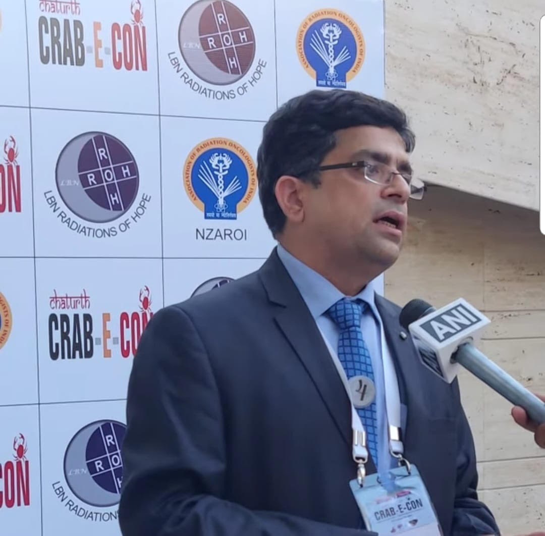 Dr. Deepak Abrol's message on World Radiotherapy Awareness Day, said let us join hands to fight cancer collectively