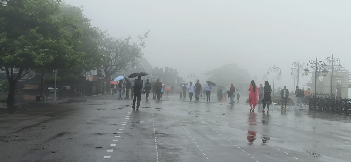 शिमला में वर्षा