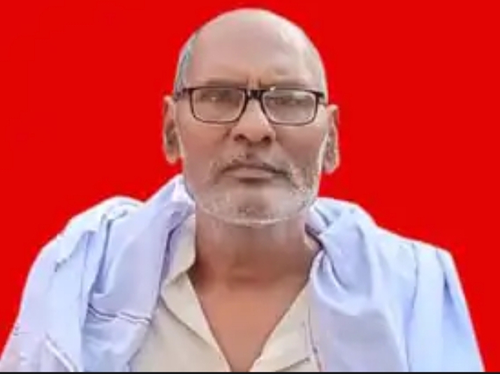 लोकतंत्र सेनानी त्रिभुवन नाथ दुबे की फाइल फोटो।